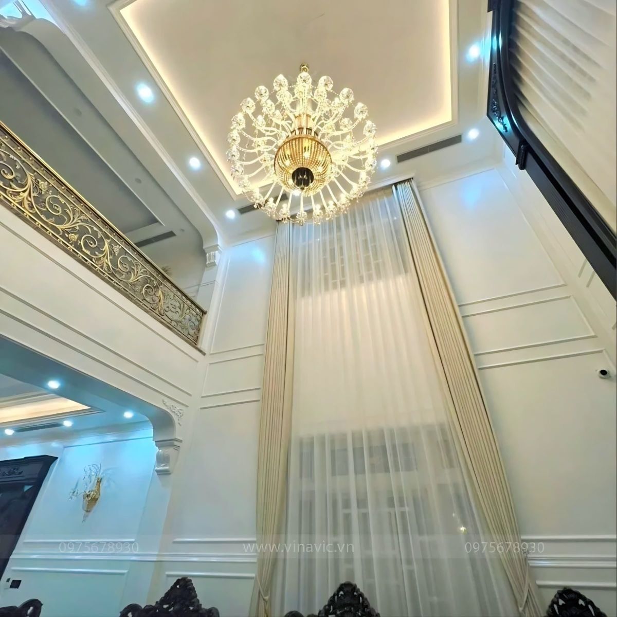 Thi công biệt thự cổ điển 340m2 (CĐT: Mr Hòa - Bình Định) TCBT2206