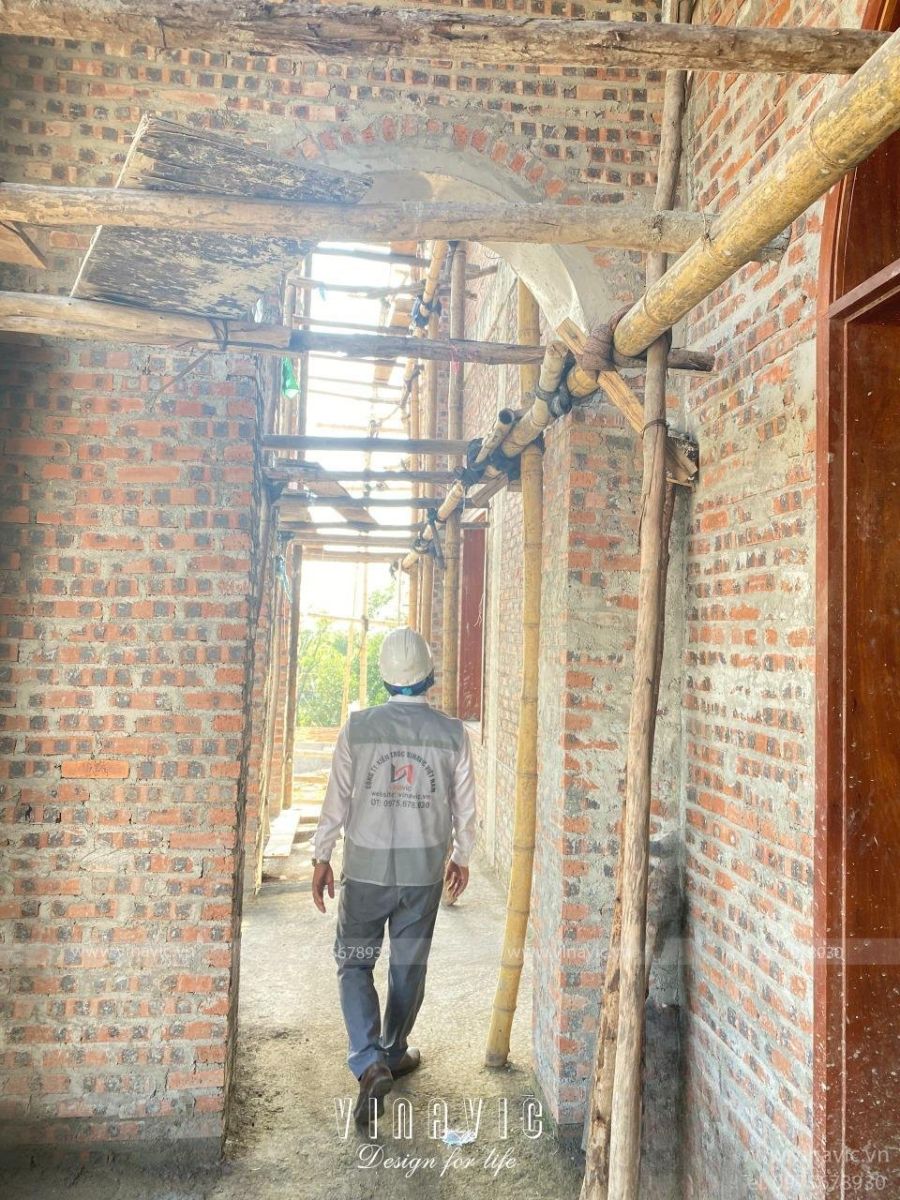 Thi công biệt thự Địa Trung Hải 340m2 (CĐT: Mr Phú- Hà Tĩnh) TCBT2207