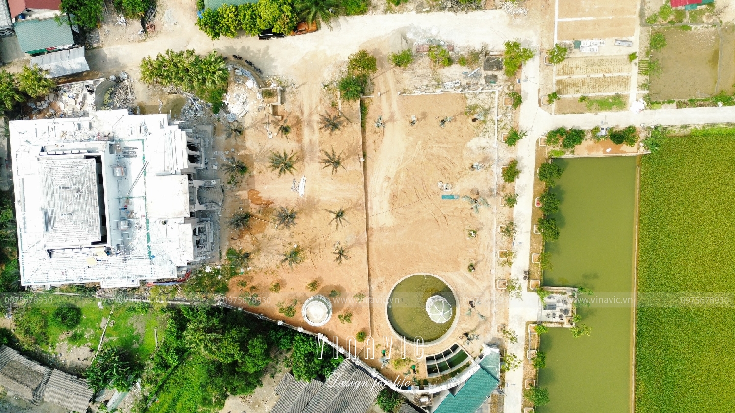 Thi công biệt thự Địa Trung Hải 340m2 (CĐT: Mr Phú- Hà Tĩnh) TCBT2207