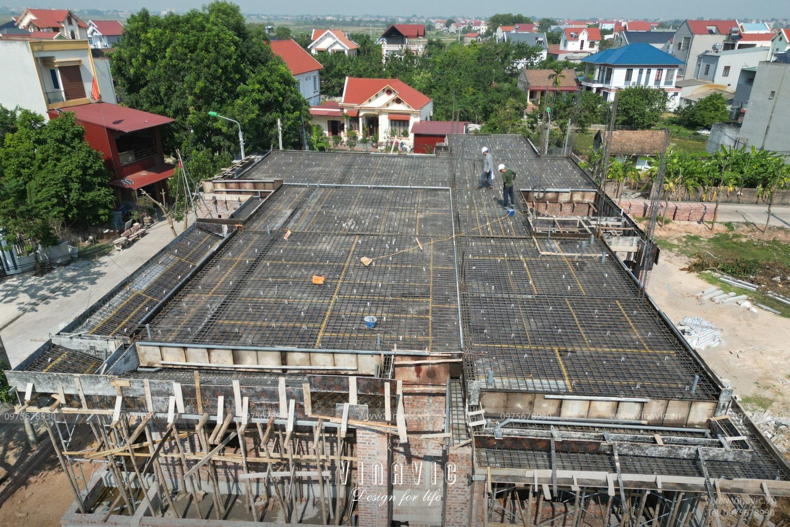Những lưu ý về kỹ thuật đổ bê tông sàn tầng trệt