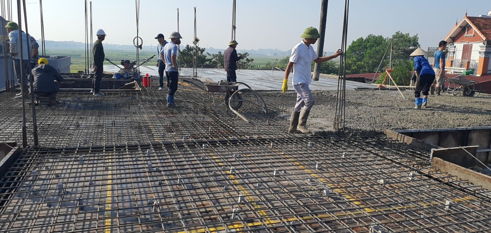 Thi công biệt thự hiện đại 3 tầng 270m2 (CĐT: Mr Dương - Bắc Giang) TCBT2209