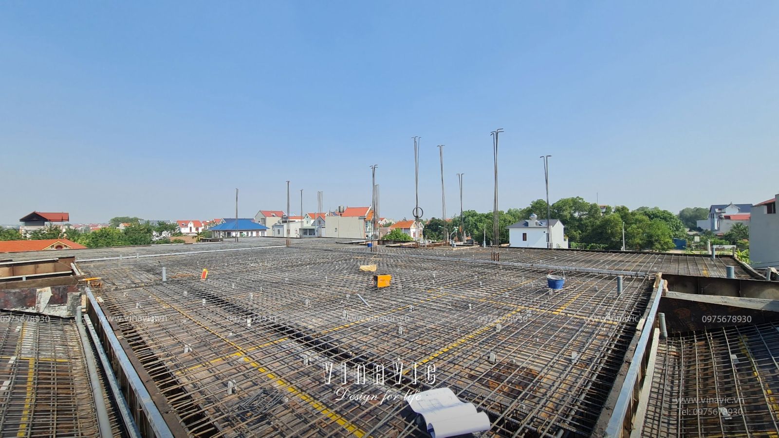 Thi công biệt thự hiện đại 3 tầng 270m2 (CĐT: Mr Dương - Bắc Giang) TCBT2209