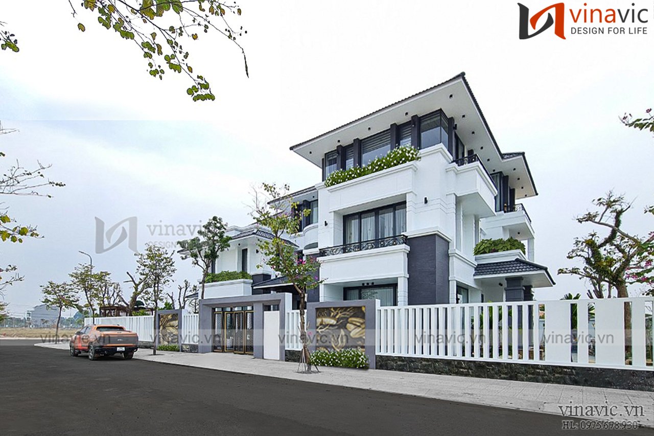 Thi công biệt thự 3 tầng hiện đại (CĐT: Mr Thành - Vĩnh Phúc) TCBT2213