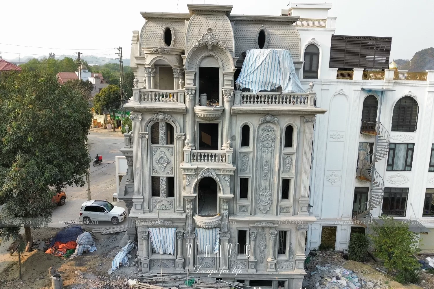 Từ hiện đại, tân cổ điển đến biệt thự sang trọng, phào xi măng đều đáp ứng được yêu cầu thẩm mỹ