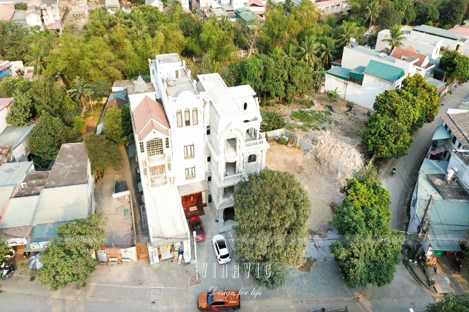 Thi công biệt thự tân cổ điển 4 tầng 1 hầm (CĐT: Mr Tuấn - Thanh Hóa) TCBT2216