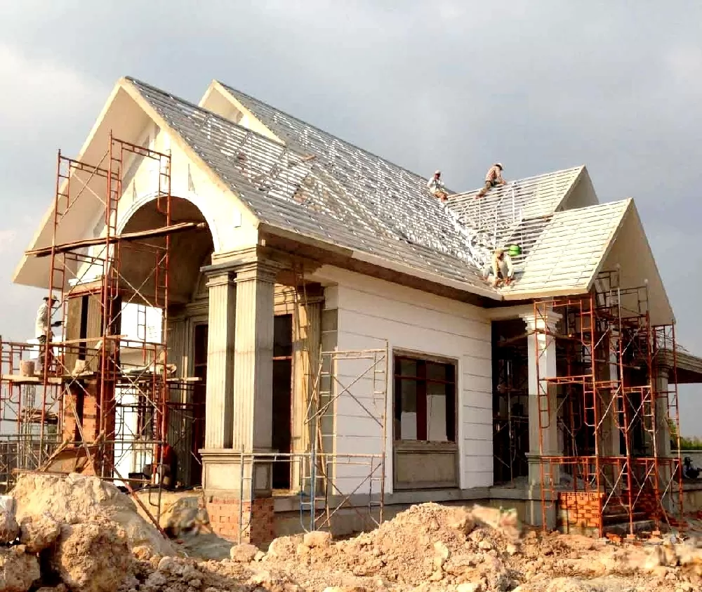 Giá xây nhà phụ thuộc vào nhiều yếu tố