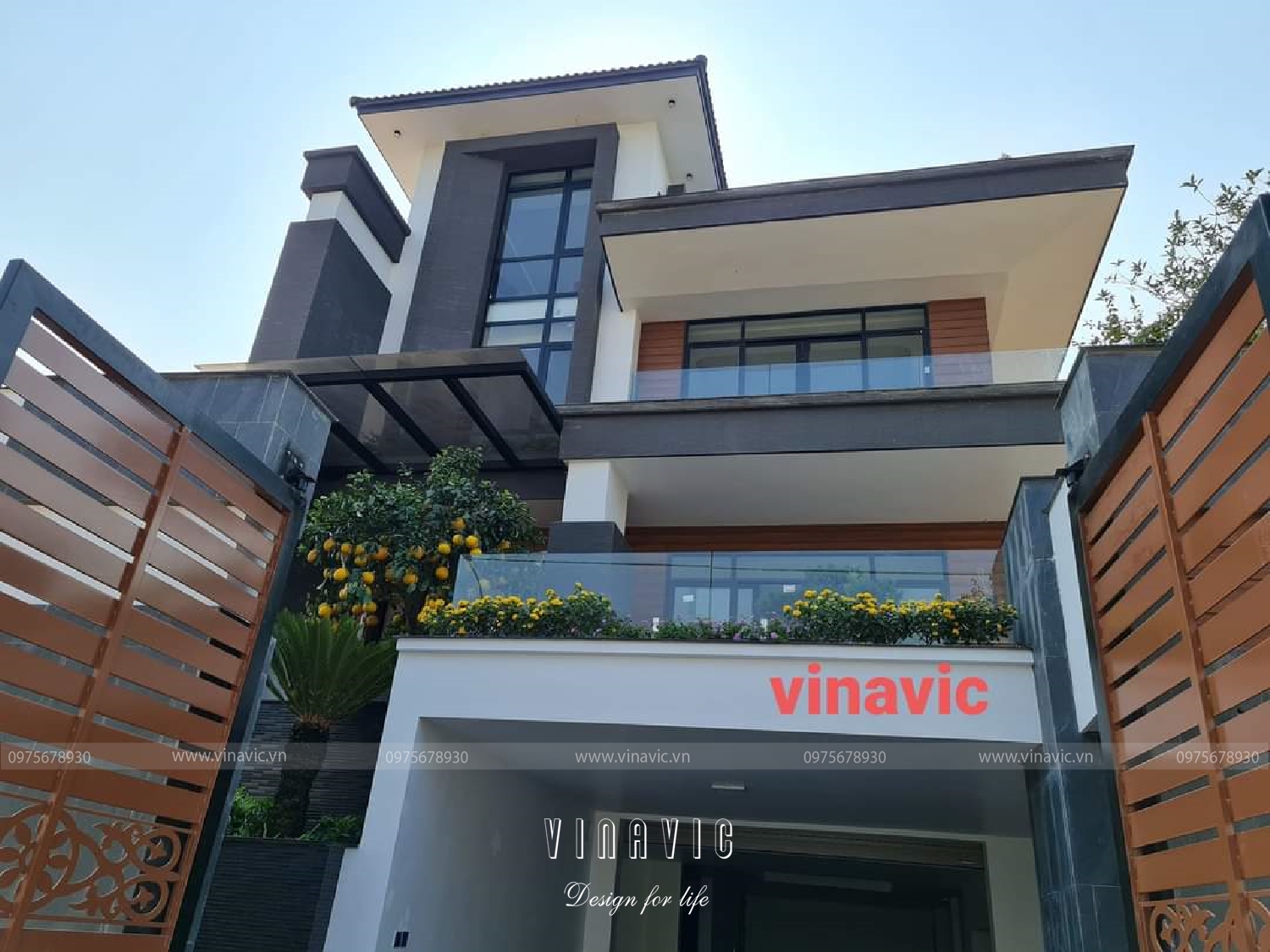 Thi công trọn gói biệt thự cao cấp ở Chí Linh- Hải Dương