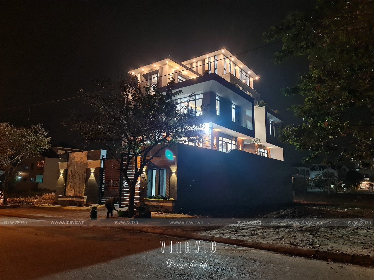 Thi công trọn gói biệt thự cao cấp ở Chí Linh- Hải Dương