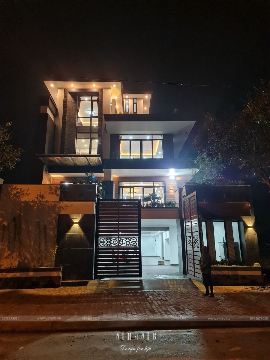 Thi công trọn gói biệt thự cao cấp ở Chí Linh- Hải Dương