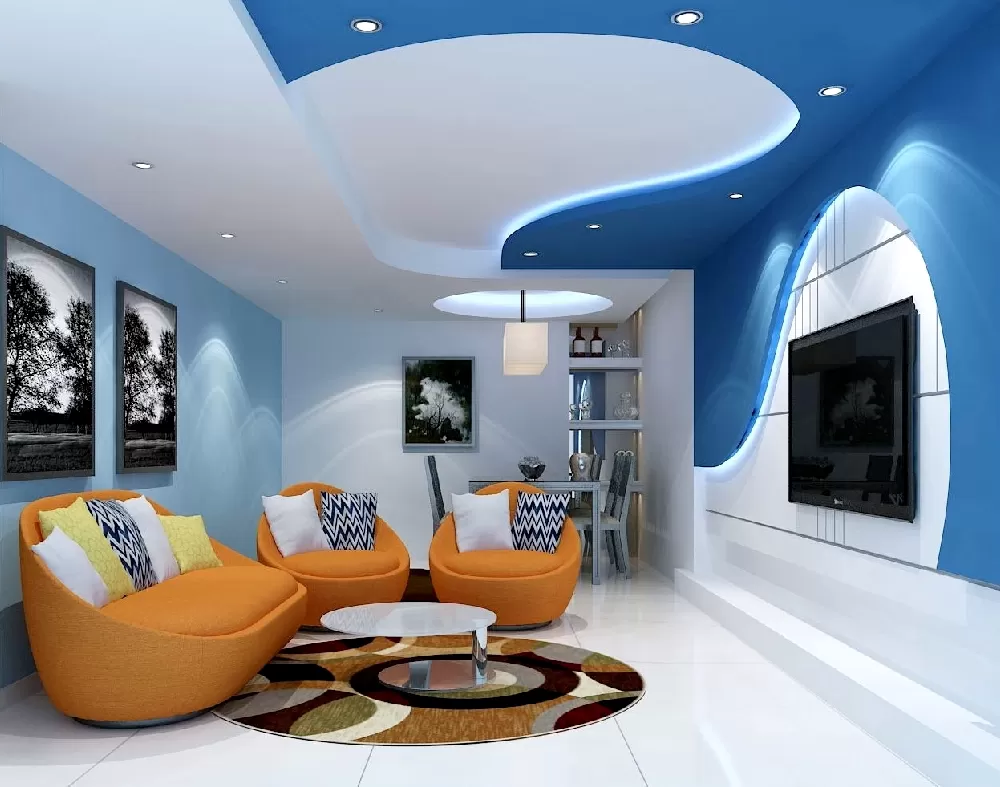 Màu xanh dương tượng trưng cho sự bình yên,