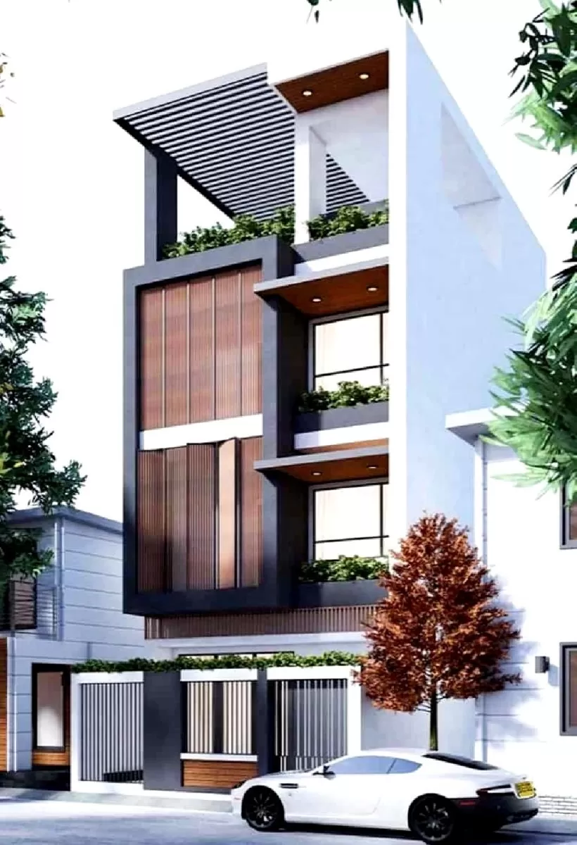 Mẫu nhà ống 6x13m