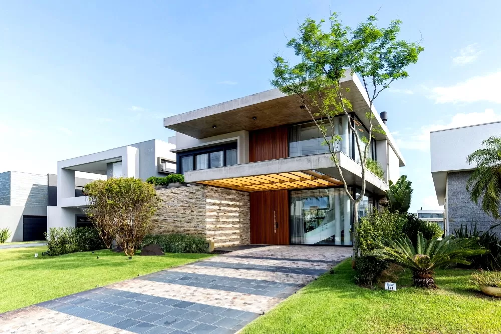 Mẫu nhà villa hiện đại thiết kế mở