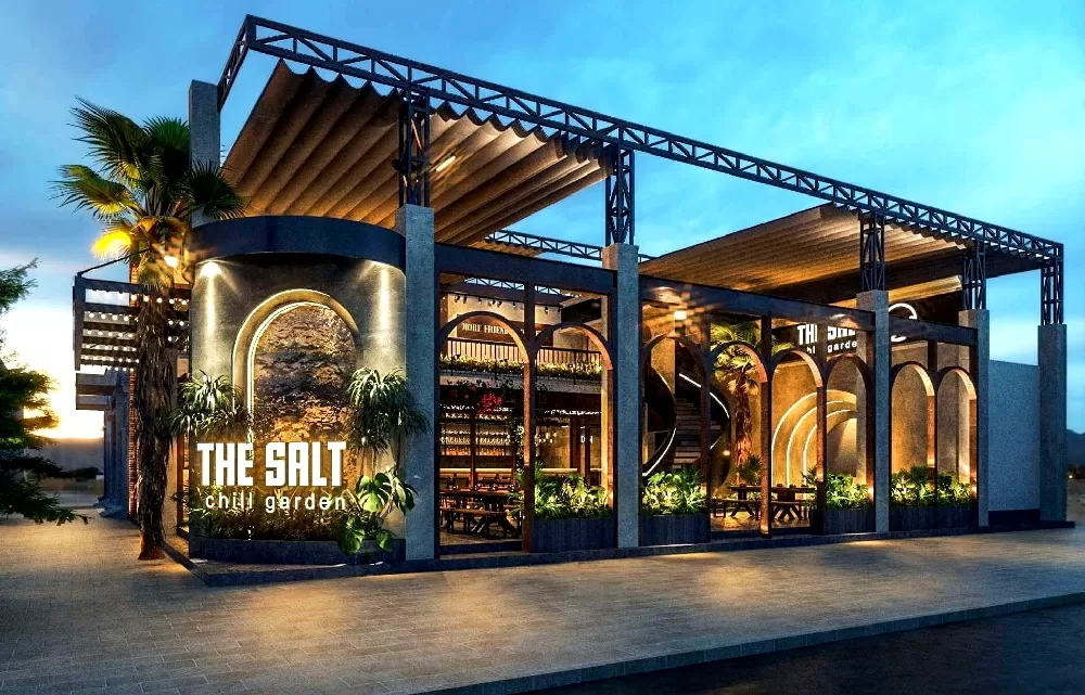 Nhà hàng phong cách hiện đại 