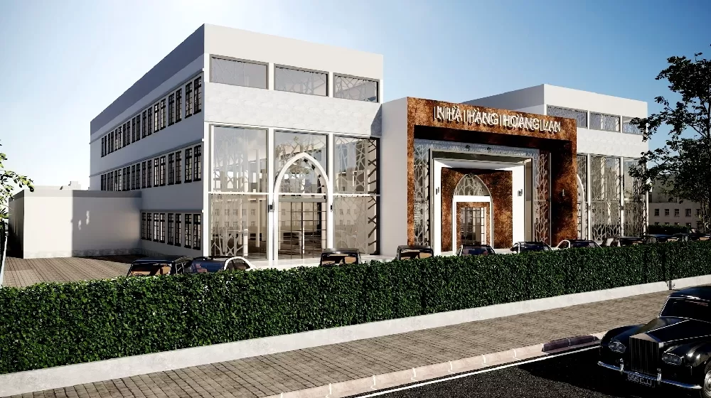 Mẫu thiết kế phục vụ tiệc này đáp ứng được các tiêu chí về thẩm mỹ, tiện nghi và chức năng