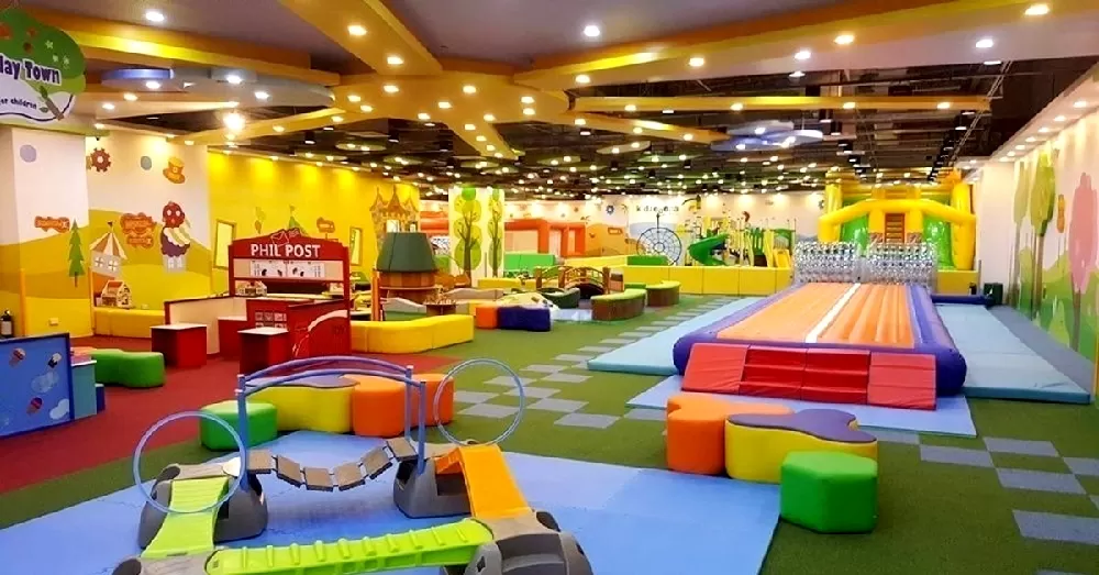 Không gian vui chơi trong nhà hàng dành cho trẻ nhỏ
