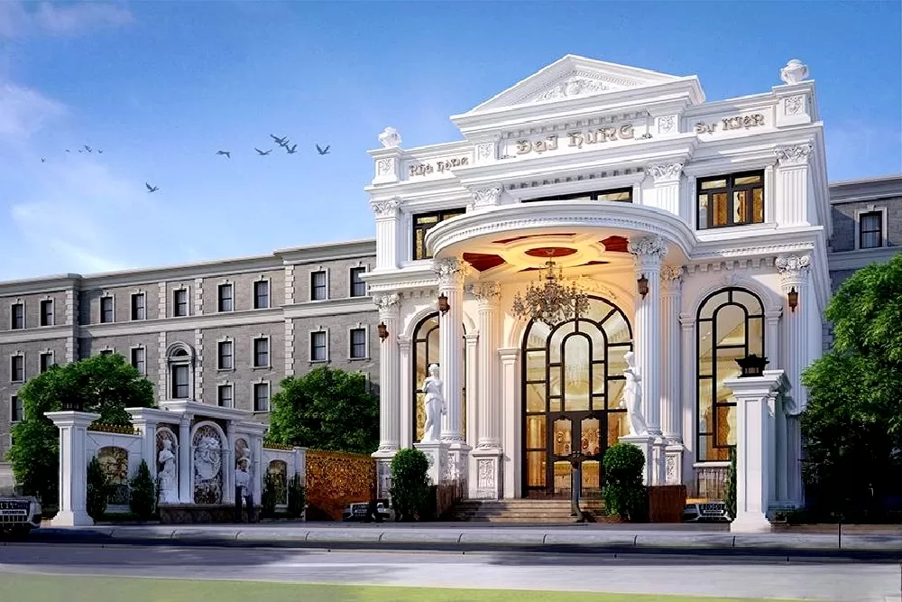 Nhà hàng phong cách tân cổ điển toát lên vẻ đẹp ấn tượng