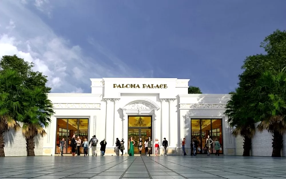 Mẫu thiết kế nhà hàng tiệc cưới sang trọng tân cổ điển