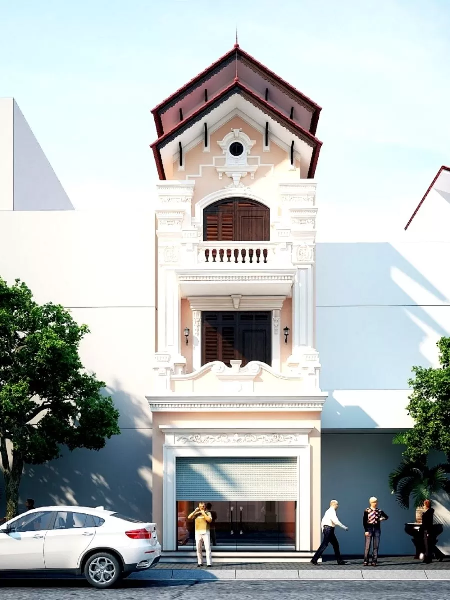 Ngôi nhà có thiết kế tân cổ điển