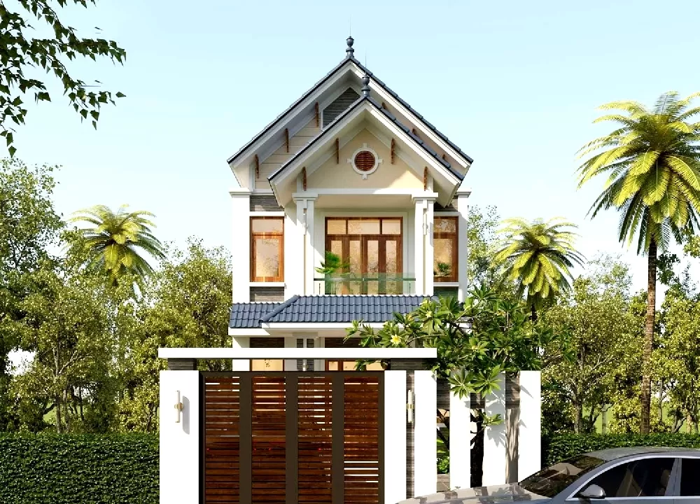 nhà phố mái thái