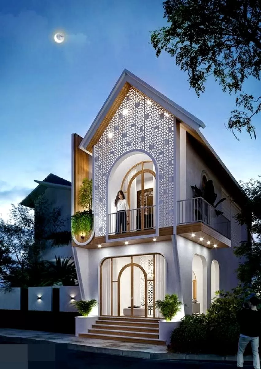 Ngôi nhà có kiến trúc đương đại