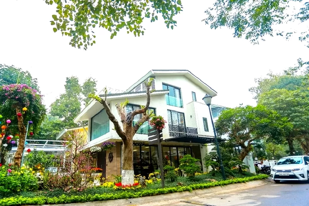 Thiết kế biệt thự có hồ cá mang đến cho gia chủ một cuộc sống bình yên, hạnh phúc và tràn đầy may mắn.