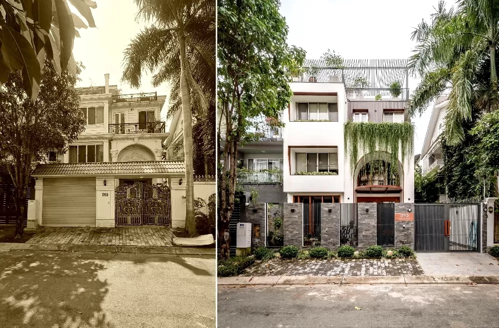 Thiết kế mở không gian sau cải tạo