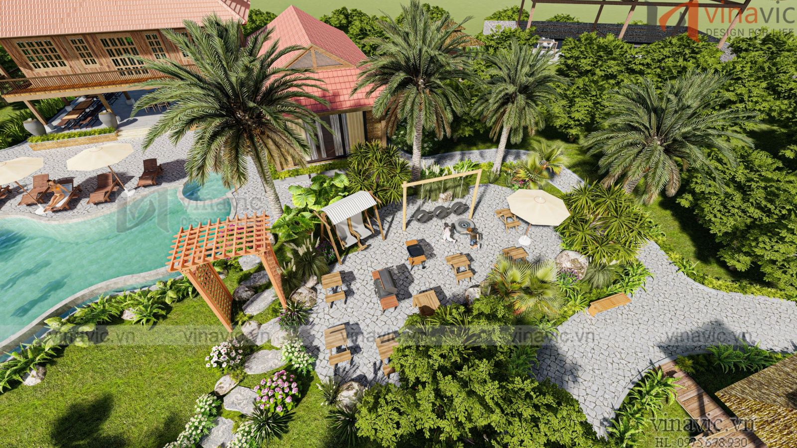 Thiết kế biệt thự mini cho gia chủ yêu sự hoàn mỹ