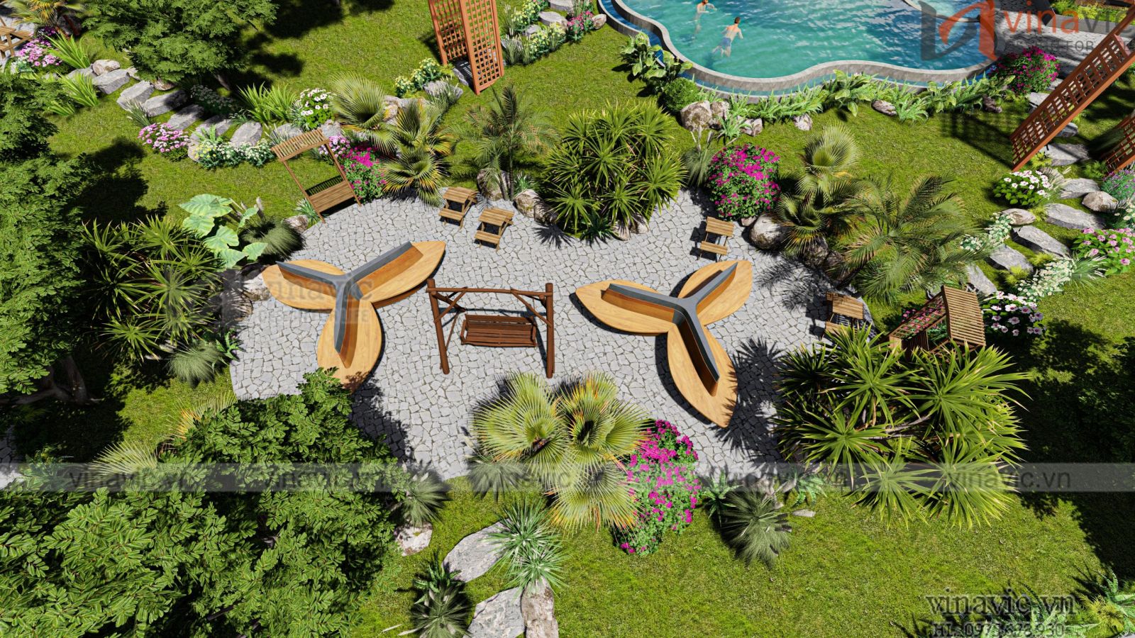 Sân chơi phụ của dự án homestay nghỉ dưỡng