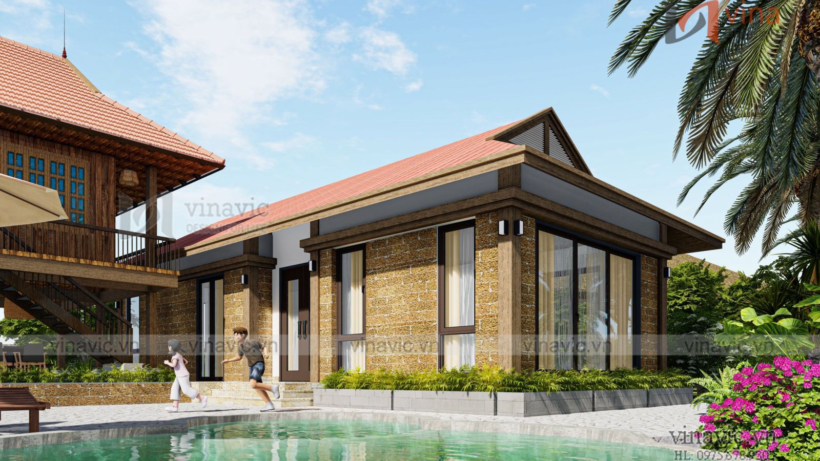 Gian phụ kín đáo, riêng tư