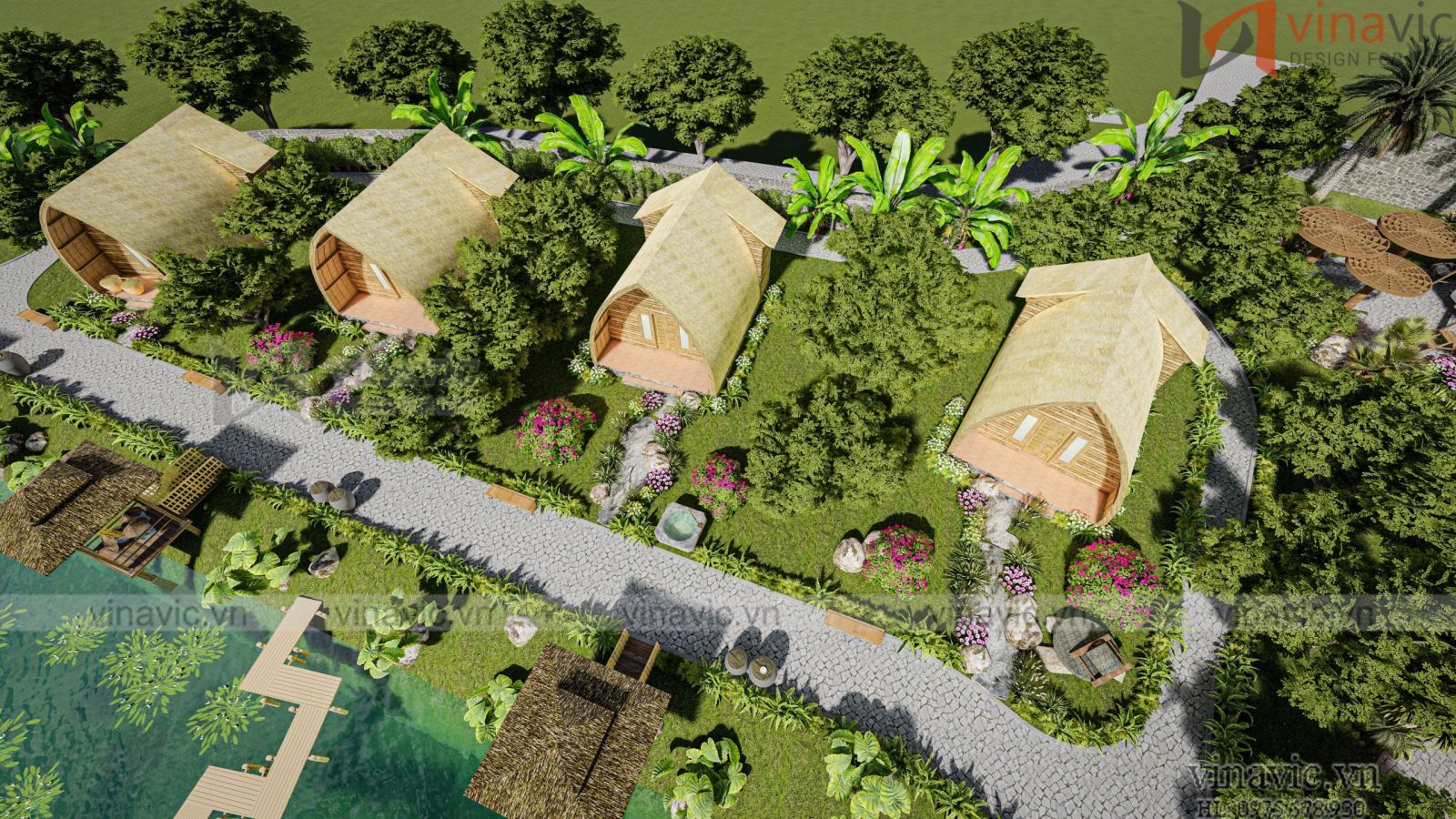 Những căn Bungalow với thiết kế lạ mắt