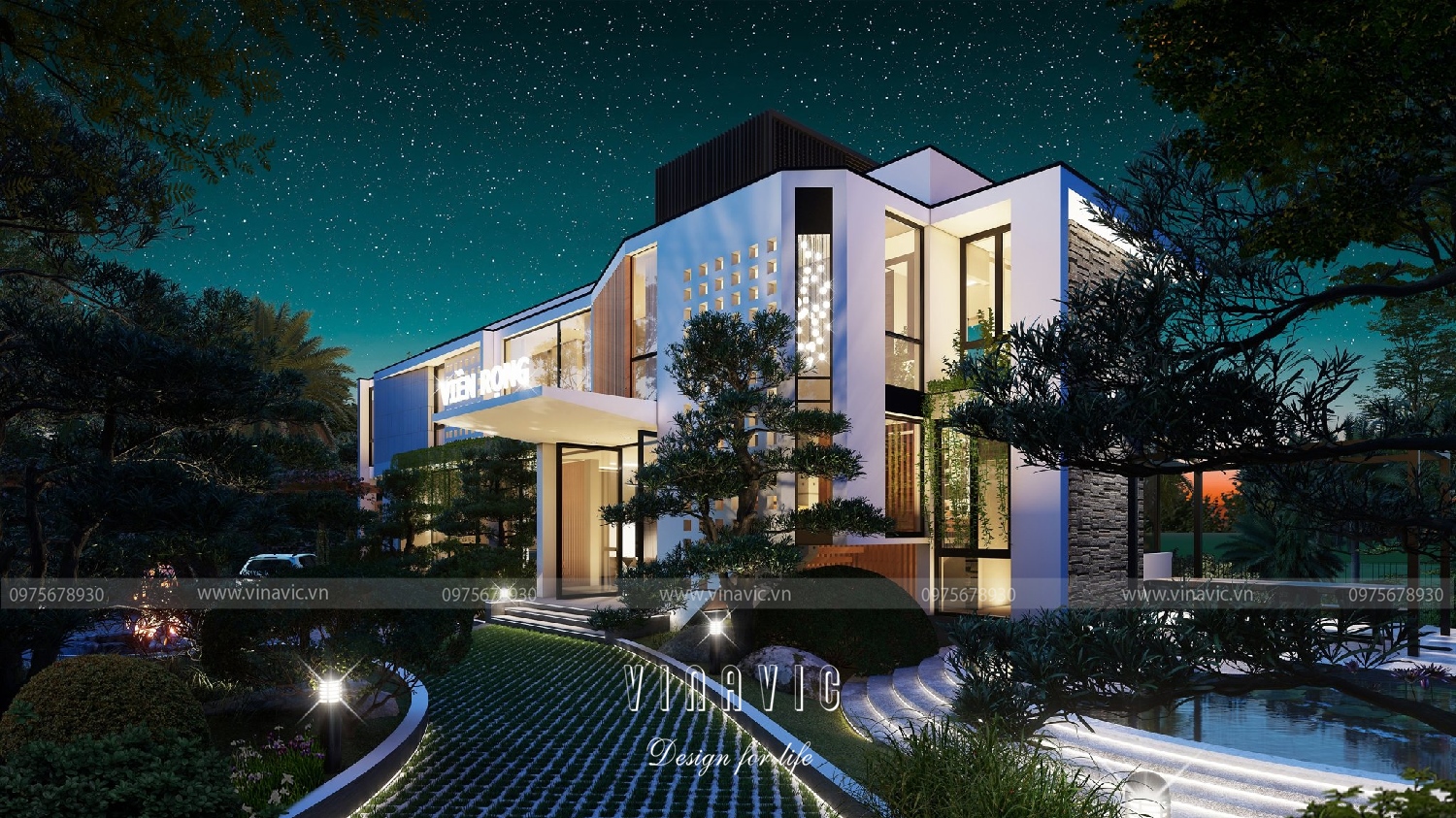 Hệ cây đa dạng và phong phú của biệt thự BT2347