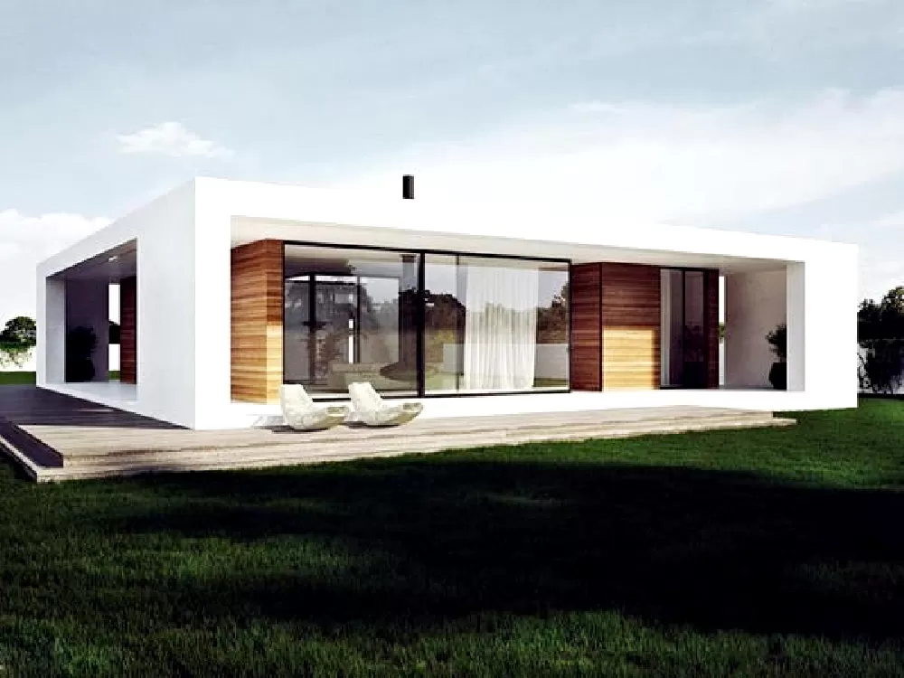 Nhà kính này có thiết kế hình hộp chữ nhật