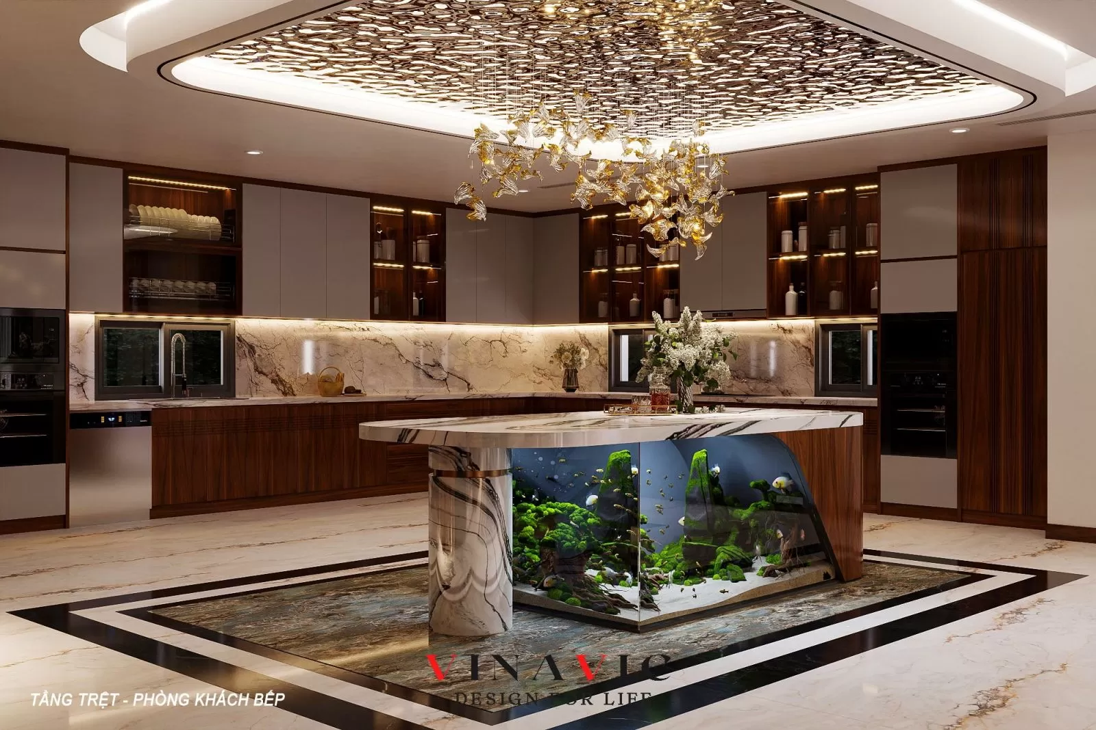 Tăng sinh khí bằng ánh sáng và không gian xanh