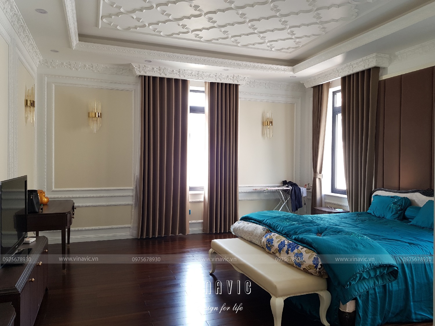 Thi công trọn gói kiến trúc và nội thất biệt thự ở Bình Dương TCBT2002