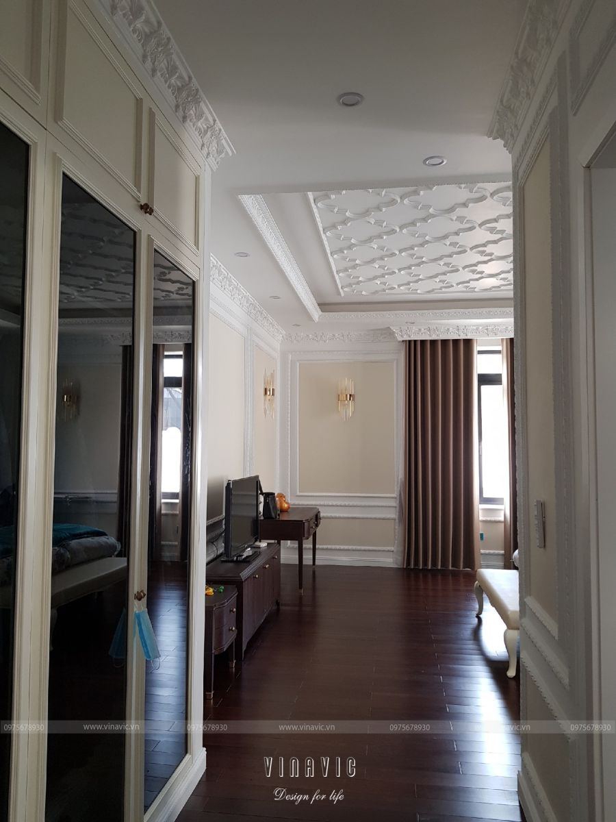 Thi công trọn gói kiến trúc và nội thất biệt thự ở Bình Dương TCBT2002