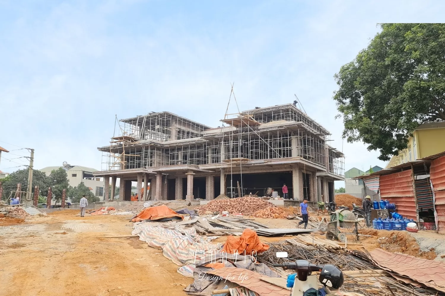 Kết cấu công trình ảnh hưởng đến giá xây nhà phần thô