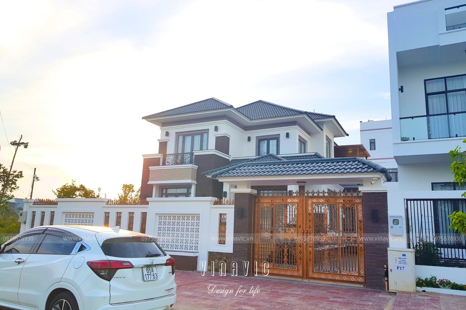 Thi công biệt thự 2 tầng hiện đại