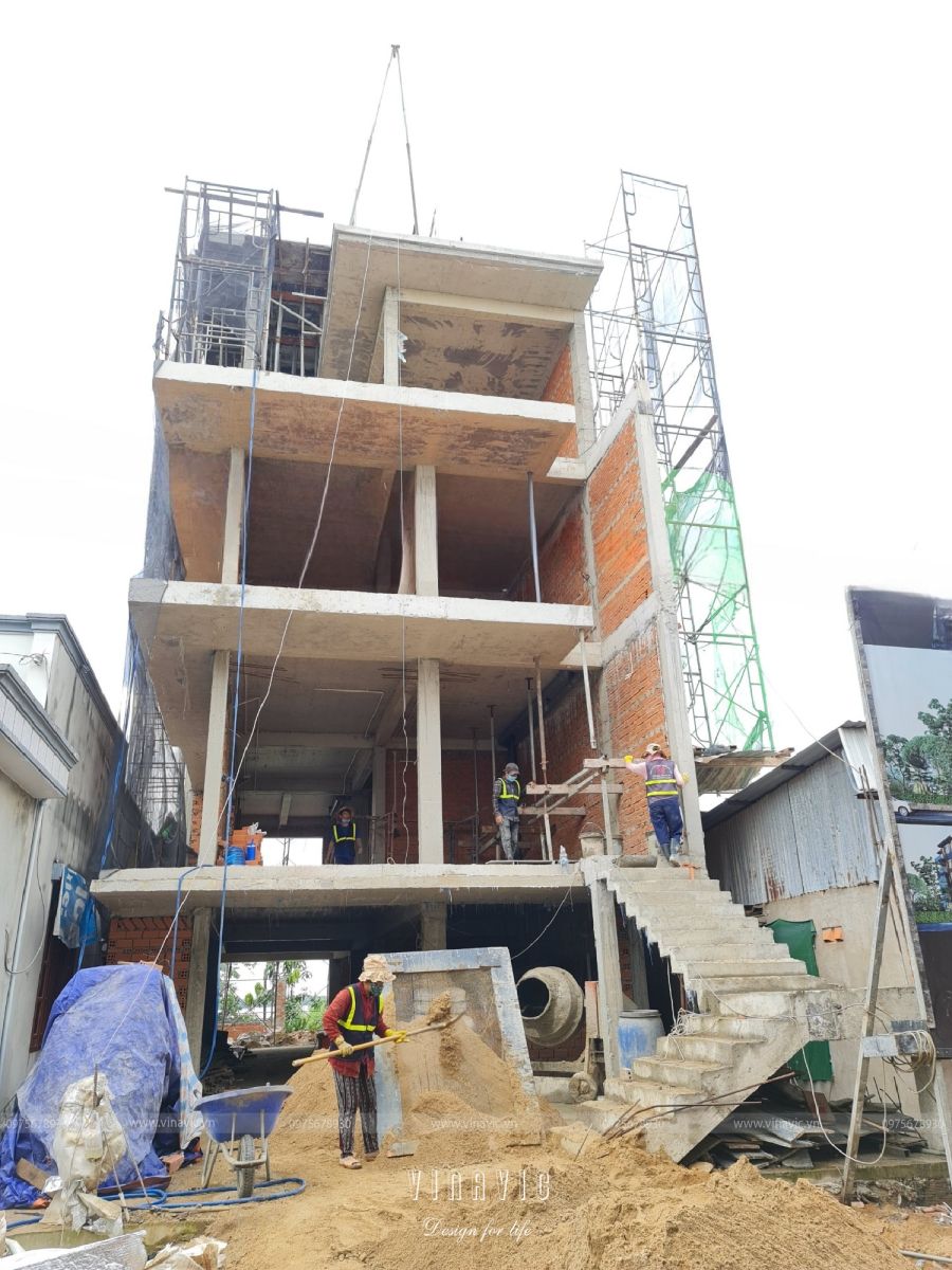Nhân công và máy móc tốt đem lại hiệu quả cao trong xây dựng