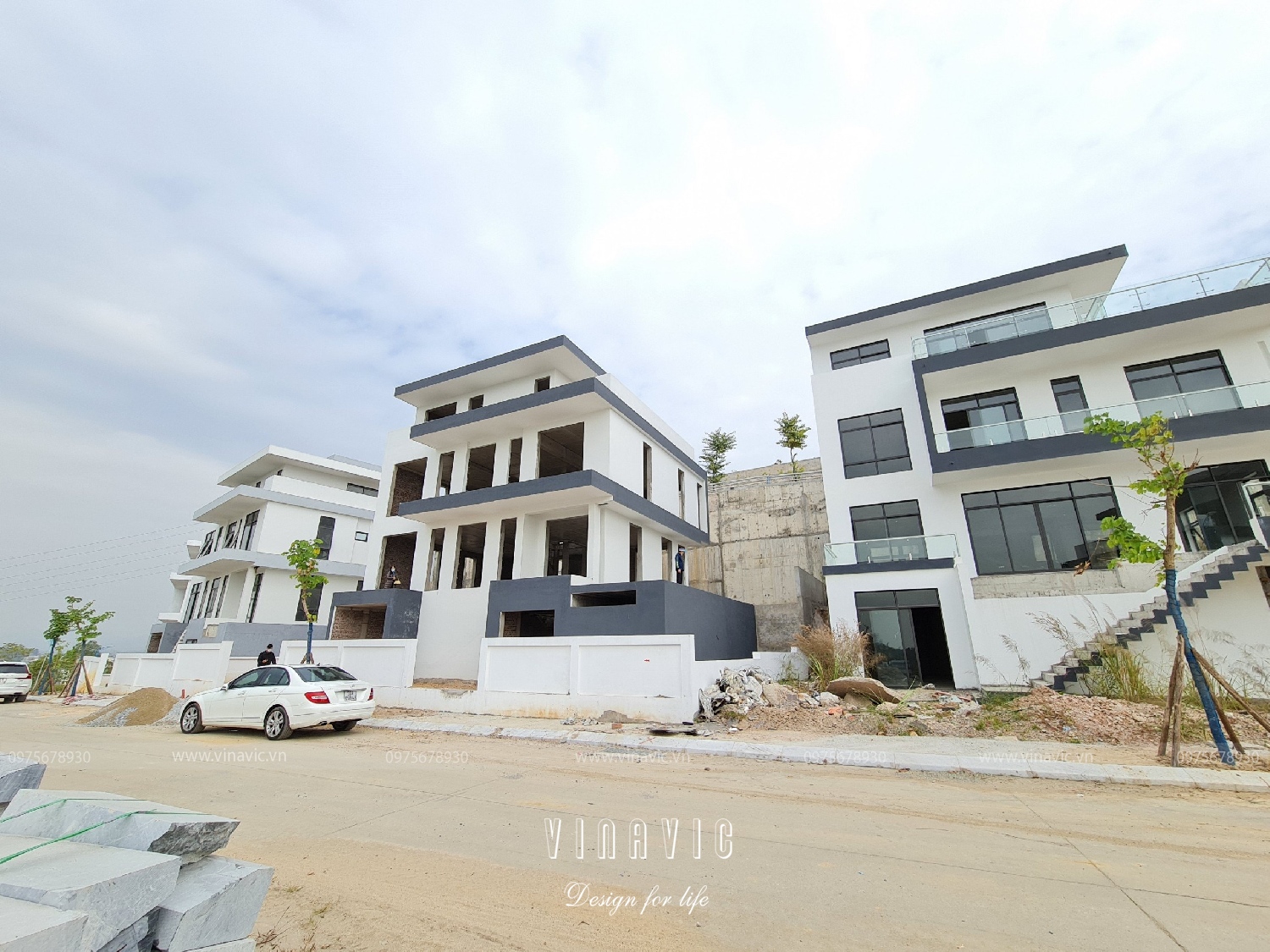 Thi công biệt thự đồi Monaco