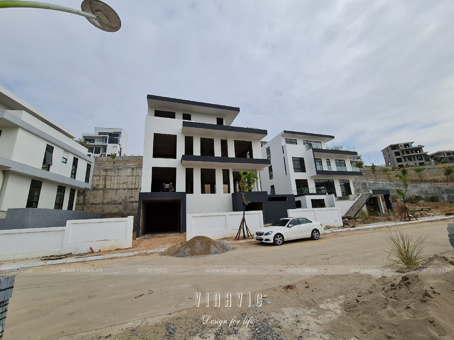 Thi công biệt thự đồi Monaco