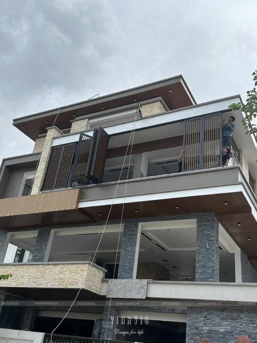 Thi công biệt thự đồi Monaco