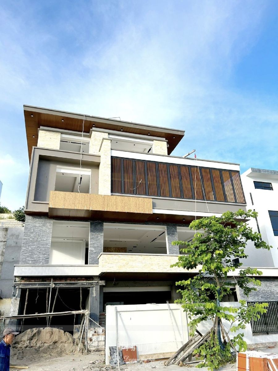 Thi công biệt thự đồi Monaco