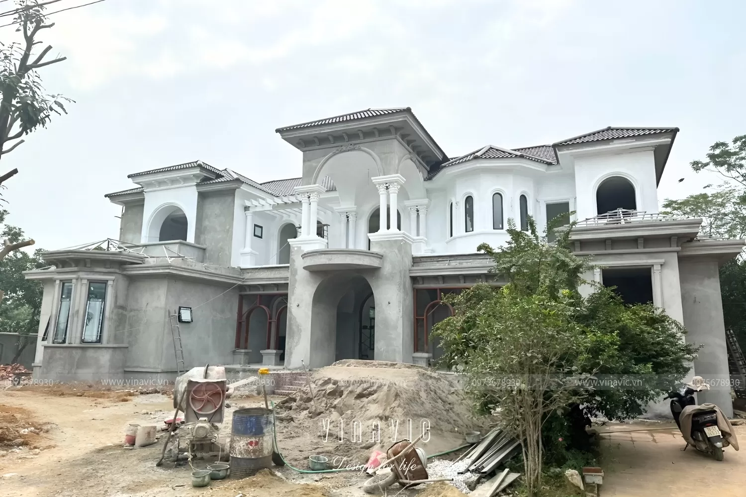 Phào chỉ xi măng chống thấm được ưa chuộng hiện nay