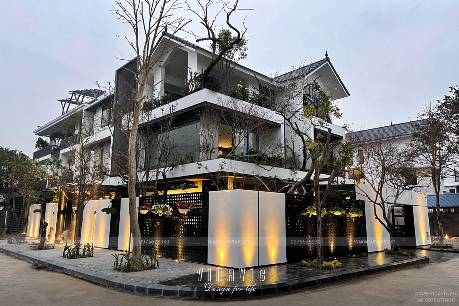 Thi công cải tạo biệt thự 3 tầng