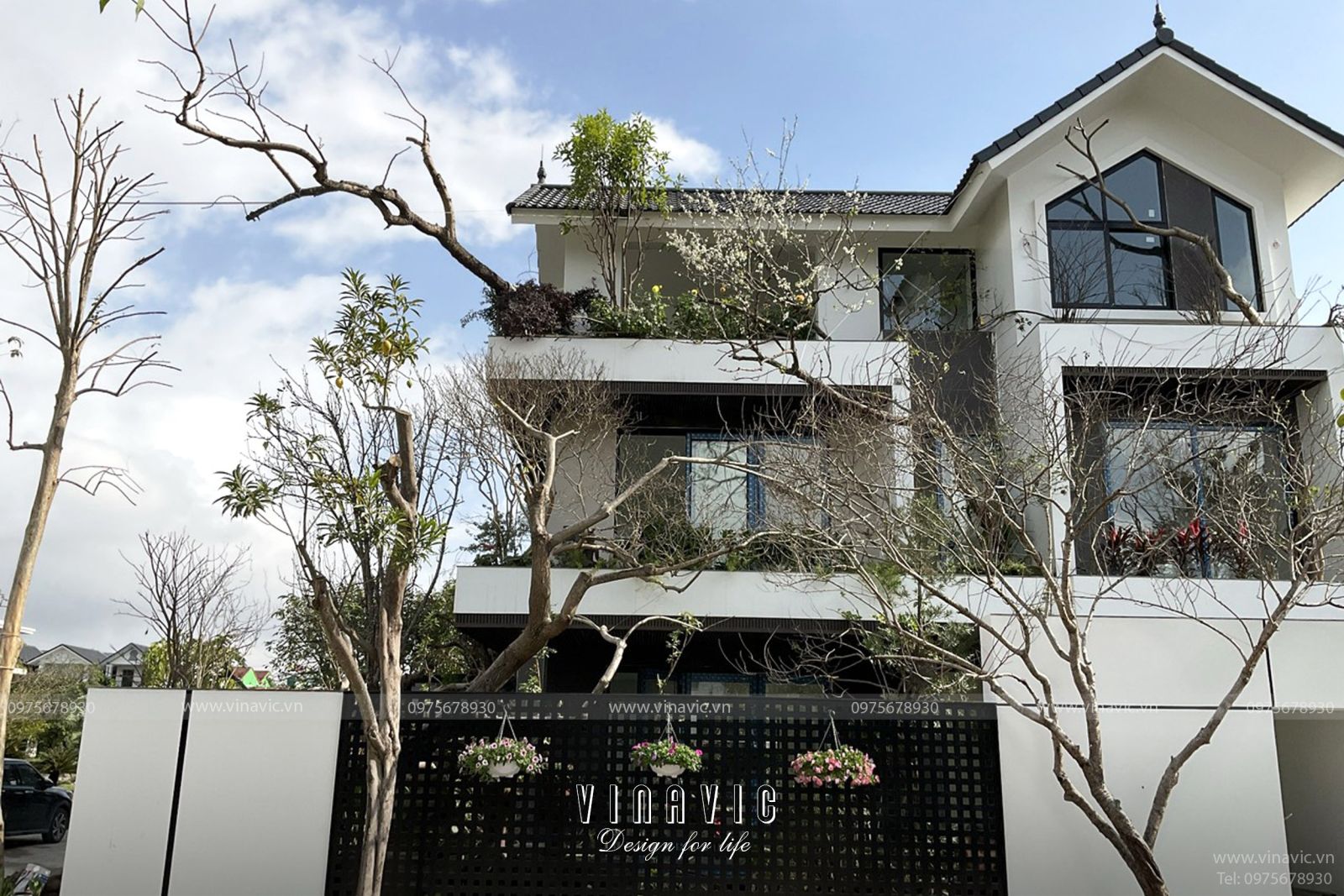 Thi công cải tạo biệt thự 3 tầng