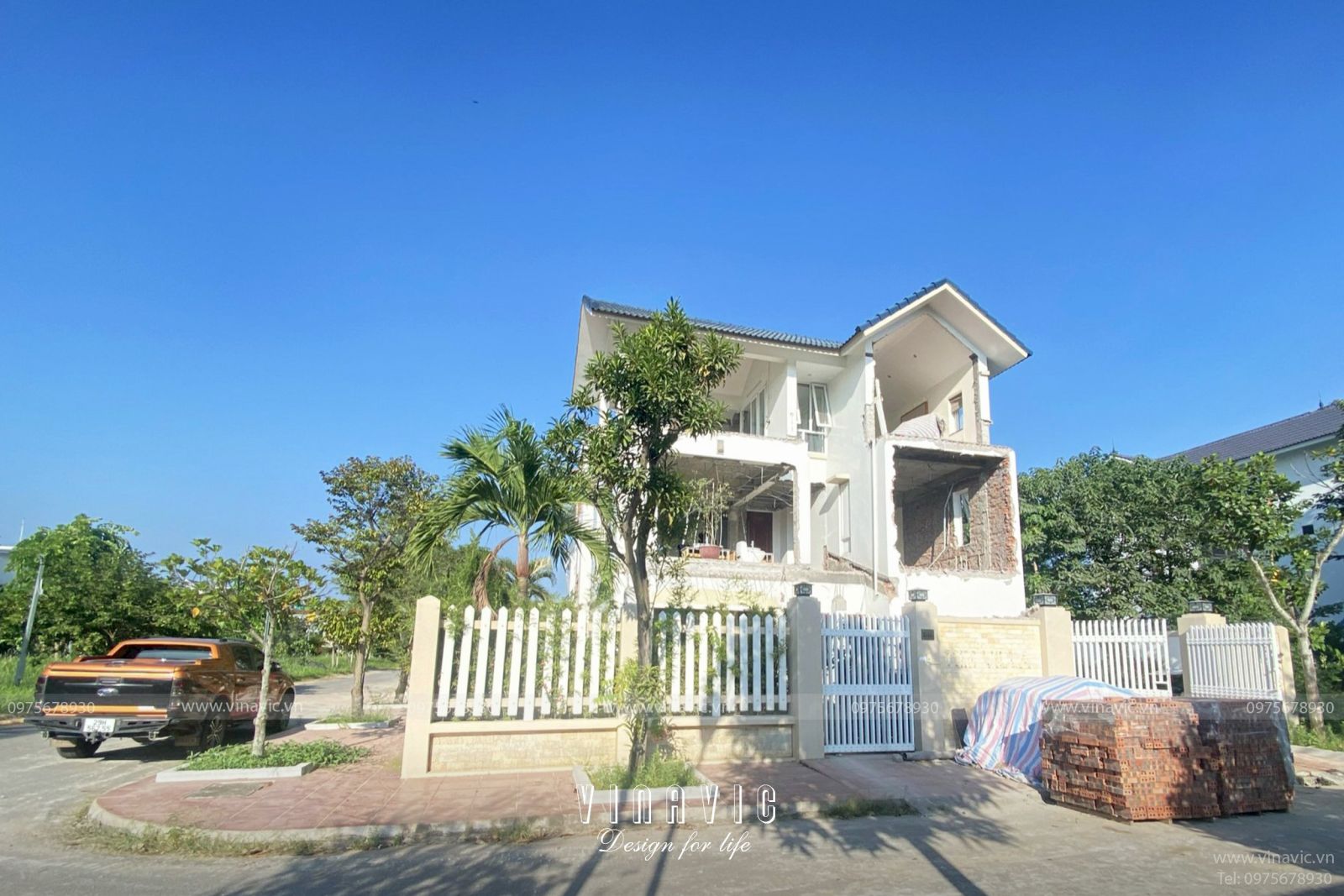 Thi công cải tạo biệt thự 3 tầng