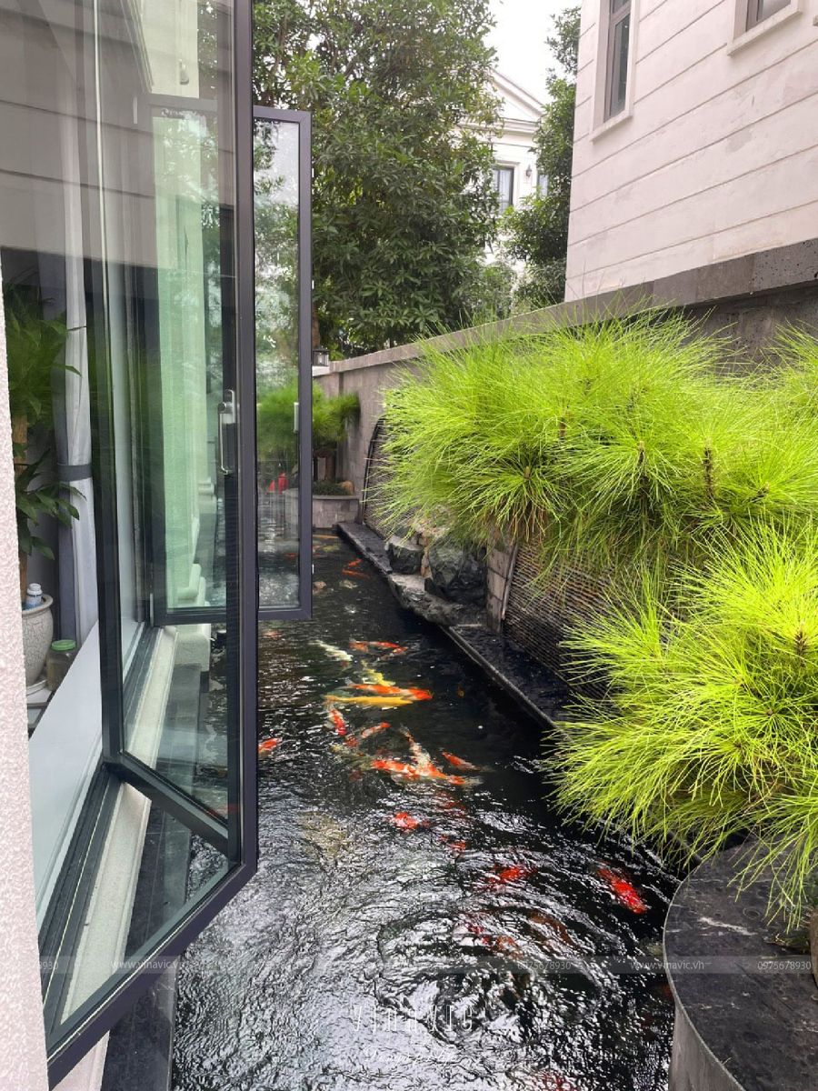 Thi công tiểu cảnh sân vườn