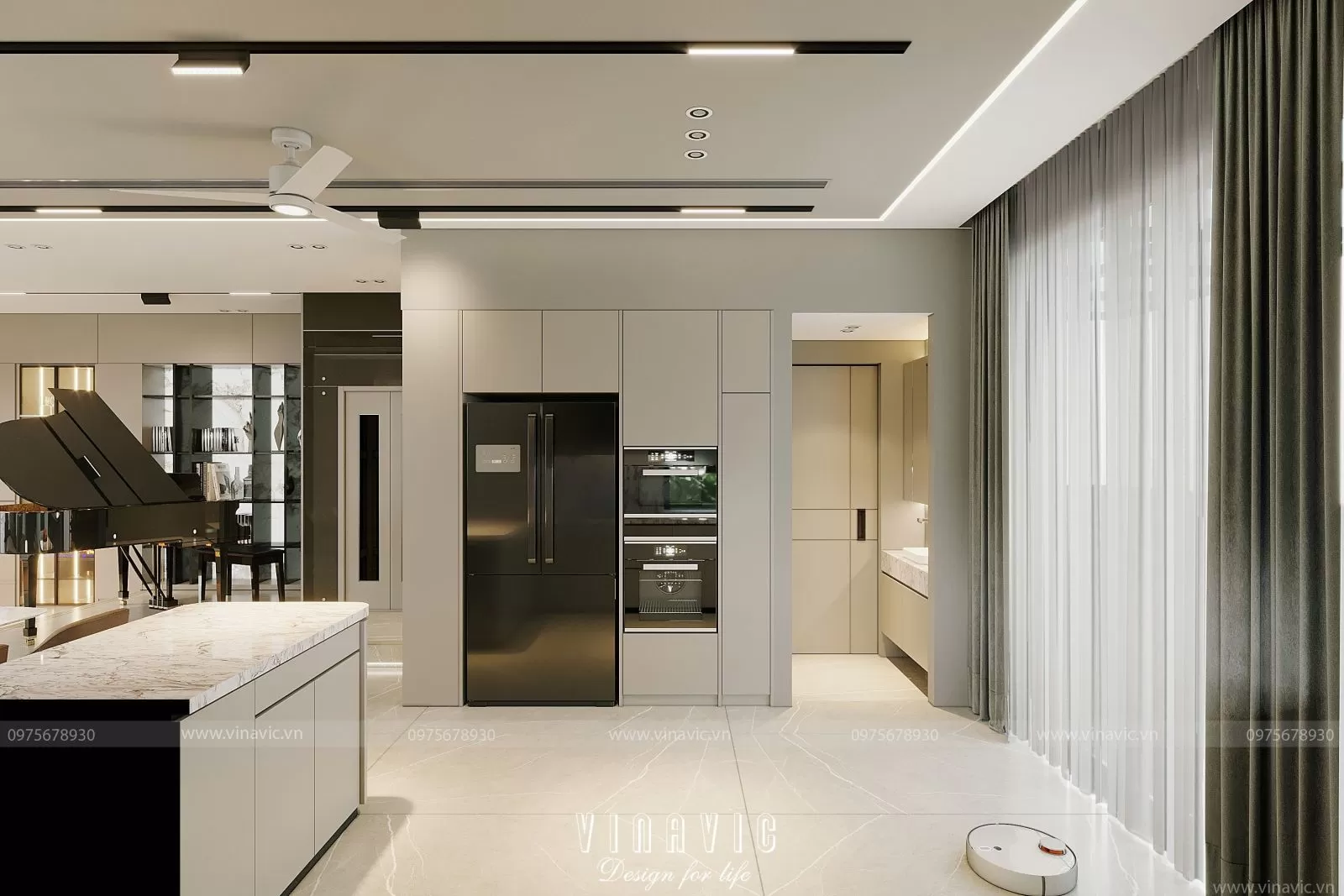 Tối ưu diện tích vệ sinh, logia và kho