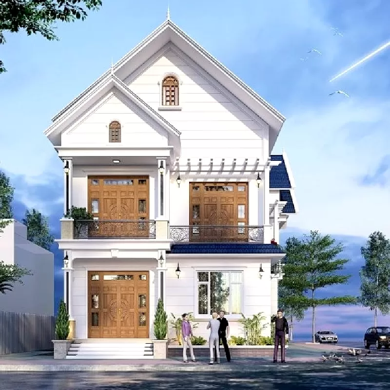 Thiết kế kiểu biệt thự đẳng cấp