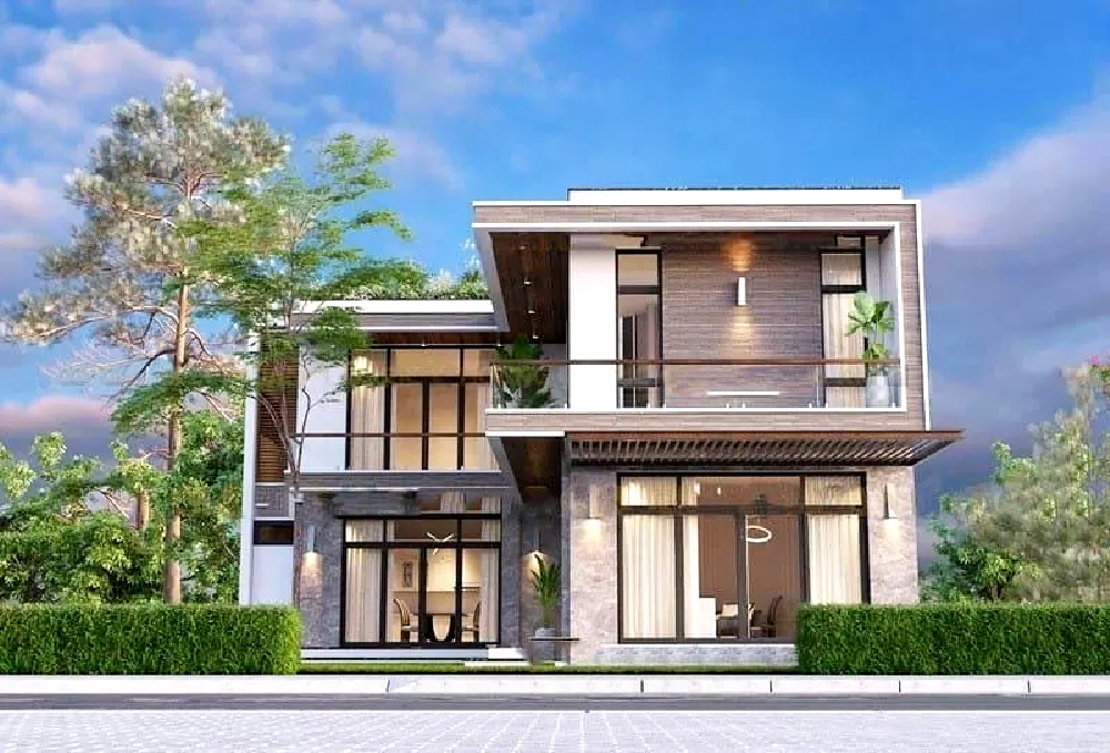 Ngôi nhà được tận dụng tối đa diện tích đất